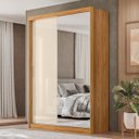 Ver imagem 1 de Guarda-roupa 2 Portas Correr 4 Gavetas London