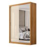 Guarda-roupa 2 Portas Correr 4 Gavetas London - 4