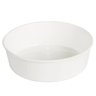 Tigela Redonda Leitosa Branca Média 125ml 12 Unidades Pet Piu Jel Plast - 1