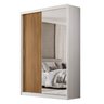 Guarda-roupa 2 Portas Correr 4 Gavetas London - 4