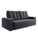 Ver imagem 3 de Sofá Retrátil e Reclinável 3 Lugares 200cm Bahamas Espresso Móveis