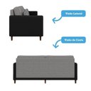 Ver imagem 4 de Sofá Living 3 Lugares 212cm Manágua Yescasa