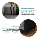 Ver mais imagens de Sofá Living 3 Lugares 212cm Manágua Yescasa