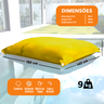 Capa Puff Flutuante Piscina:amarelo - 9