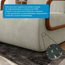 Ver imagem 4 de Poltrona Decorativa Orgânica com Braço em Madeira Caicos Yescasa