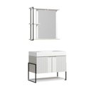 Ver imagem 2 de Conjunto de Banheiro Berton Cube 0,80cm Cosmo/br