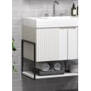 Ver imagem 5 de Conjunto de Banheiro Berton Cube 0,80cm Cosmo/br