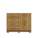 Ver imagem 2 de Cômoda Sapateira 5 Gavetas Sirius - Aurum:nature