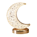 Ver imagem 1 de Luminaria Abajur de Cabeceira com 3 Cores Touch Recarregável Lua