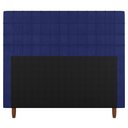 Ver imagem 3 de Cabeceira Cama Box Casal Queen Size Parisis 160cm Veludo Azul - Desk Design