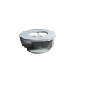 Ver imagem 6 de Fondue Retangular 30x20cm Pedra Sabão e 4 Tigelas para Molho