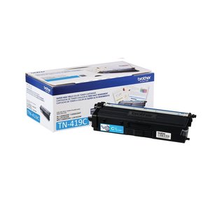 Cartucho de Toner Brother Original Tn419c Ciano Tn-419c Tn419 Tn-419