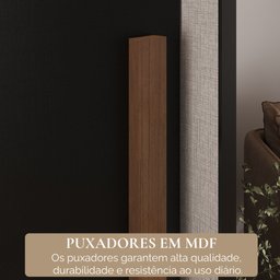 Guarda-roupa Casal 3 Portas de Correr e 6 Gavetas Spazio - 7
