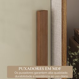 Guarda-roupa Casal 3 Portas de Correr e 6 Gavetas Spazio - 7