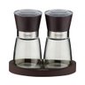 Jogo de Moedores de Sal e Pimenta em Cerâmica e Vidro com Base de Silicone 26499/042 Tramontina - 1