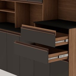 Cozinha Compacta Malbec 12 Portas 100% Mdf com Tampo - 5