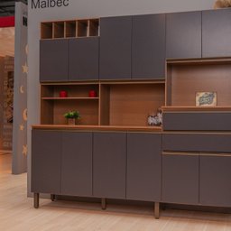 Cozinha Compacta Malbec 12 Portas 100% Mdf com Tampo - 6