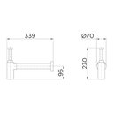 Ver imagem 3 de Sifão para Lavatório Docol Top 322644 Níquel Escovado U UNICA UNICA