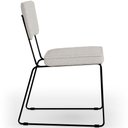 Ver imagem 3 de Kit 04 Cadeiras Decorativas para Sala de Jantar Allana L02 Bouclê Cru - Lyam