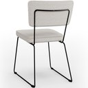Ver imagem 5 de Kit 04 Cadeiras Decorativas para Sala de Jantar Allana L02 Bouclê Cru - Lyam