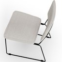 Ver imagem 2 de Kit 04 Cadeiras Decorativas para Sala de Jantar Allana L02 Bouclê Cru - Lyam