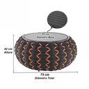 Ver imagem 2 de Mesa Monique com Tampo Ripado Alumínio para Cozinha, Edícula, Piscina Trama Original