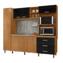Ver imagem 2 de Cozinha Compacta Modulada 8 Portas e 3 Gavetas Vitória