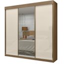 Ver imagem 3 de Guarda-roupa 100% Mdf 3 Portas de Correr com Espelhos Istambul