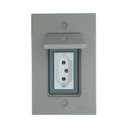 Ver imagem 1 de Tomada 20a Tampa Piso Alumínio 4x2 Tramontina Módulo Liz