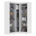 Ver imagem 2 de Guarda-roupa Modulado de Canto 5 Portas Paris
