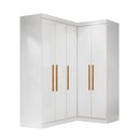 Ver imagem 2 de Guarda-roupa Modulado de Canto 5 Portas Paris