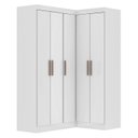 Ver imagem 3 de Guarda-roupa Modulado de Canto 5 Portas Paris