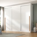 Ver imagem 1 de Guarda-Roupa Portas de Correr Spazio Yescasa Branco
