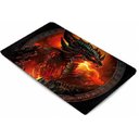 Ver imagem 2 de Mouse Pad Gamer Extra Grande Antiderrapante Dragão de Fogo