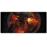 Mouse Pad Gamer Extra Grande Antiderrapante Dragão de Fogo - 3