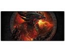 Ver imagem 3 de Mouse Pad Gamer Extra Grande Antiderrapante Dragão de Fogo