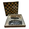 Tabuleiro 2 em 1 Xadrez Damas com Porta Peças 22 Cm São José - 4