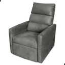 Ver imagem 4 de Poltrona Reclinável do Papai Taty Suede Chumbo