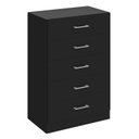 Ver imagem 2 de Cômoda para Quarto com 5 Gavetas Aruba