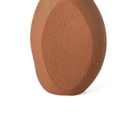 Vaso em Cerâmica Rústico Marrom 23 x 16,5cm - 3