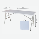 Ver imagem 1 de Mesa Dobrável Ws-f 152 Prática e Resistente