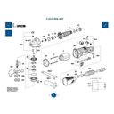 Ver imagem 3 de Induzido para Esmerilhadeira Modelo Novo 9004 em 110V 1604220544 SKIL