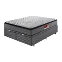 Ver imagem 2 de Kit Box Colchão Porto + Base Baú Coimbra Queen 66x198x158 Estofama