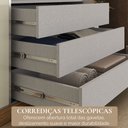 Ver imagem 7 de Guarda-Roupa Portas de Correr Spazio Yescasa Off White/Cinamomo