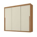 Ver imagem 2 de Guarda-Roupa Portas de Correr Spazio Yescasa Off White/Cinamomo