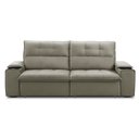 Ver imagem 6 de Sofá Retrátil e Reclinável França 210 Cm com Porta Copos e Objetos