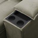 Ver imagem 7 de Sofá Retrátil e Reclinável França 210 Cm com Porta Copos e Objetos