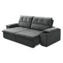 Ver imagem 7 de Sofá Retrátil e Reclinável França 210 Cm com Porta Copos e Objetos