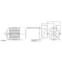 Ver imagem 5 de Motor Elétrico Trifásico Weg 0.33 Cv 4p 63 220/380v C/ 6 Term 60hz B14d W21