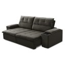 Ver imagem 6 de Sofá Retrátil e Reclinável França 210 Cm com Porta Copos e Objetos